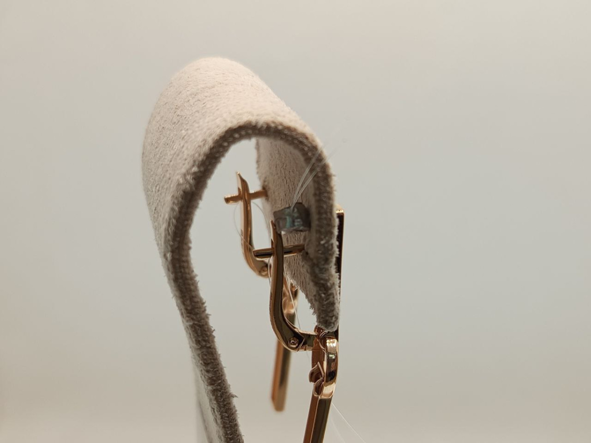 СЕРЬГИ БЕЗ КАМНЯ (Au 585)