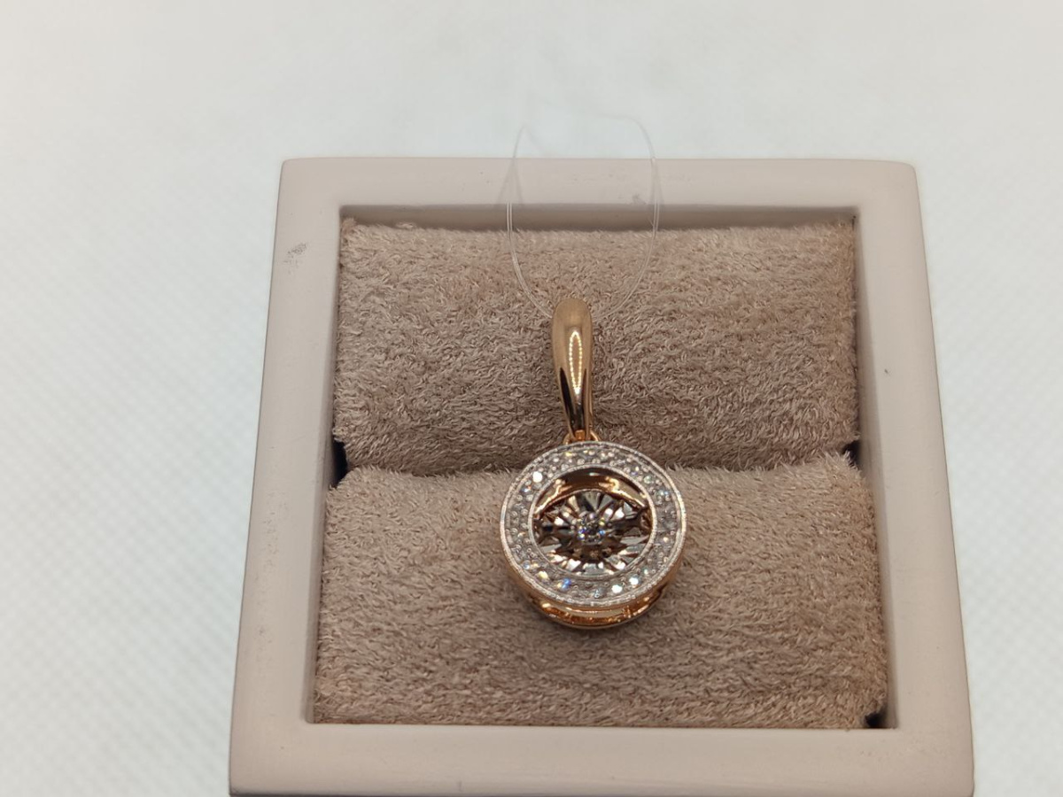 ПОДВЕСКА БРИЛЛИАНТ (Au 585)