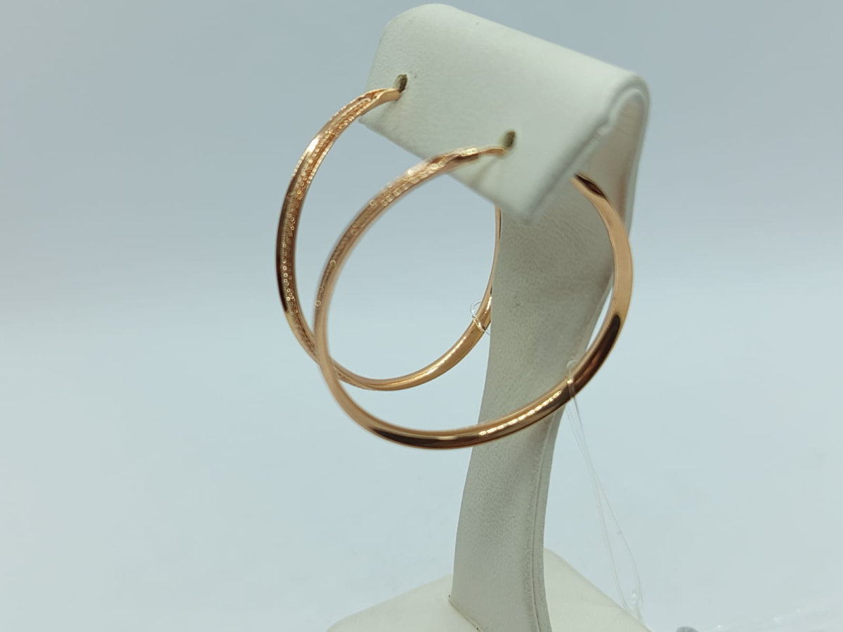 СЕРЬГИ КОНГО без камня (Au 585)