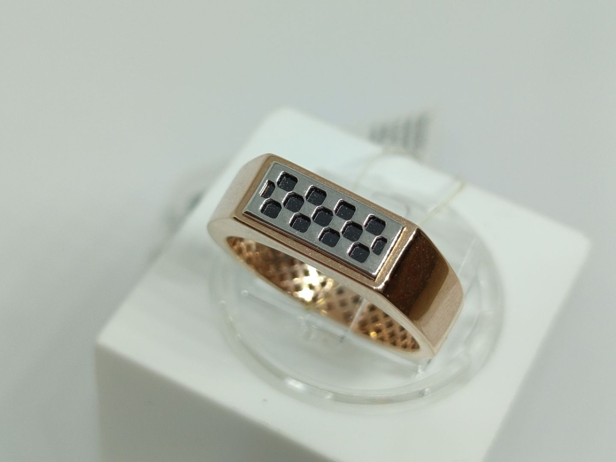 КОЛЬЦО ПЕЧАТКА с камнем (Au 585)