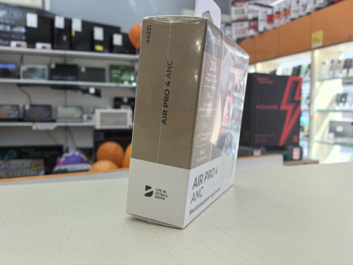 Наушники беспроводные Deppa 44231 Air Pro 4 ANC