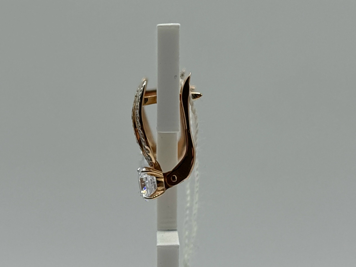 СЕРЬГИ С КАМНЯМИ (Au 585)