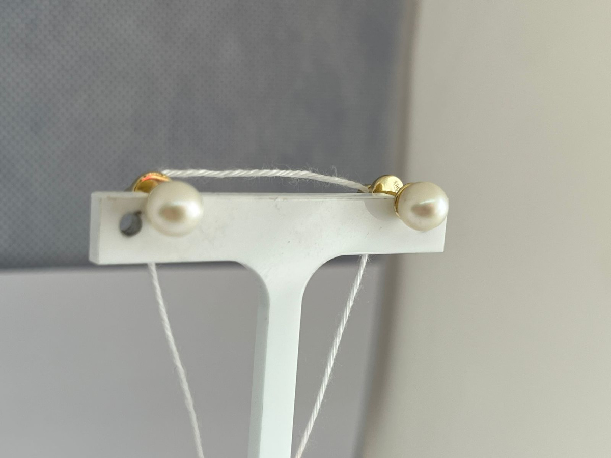 СПУС585 СЕРЬГИ ПУСЕТЫ (Au 585)