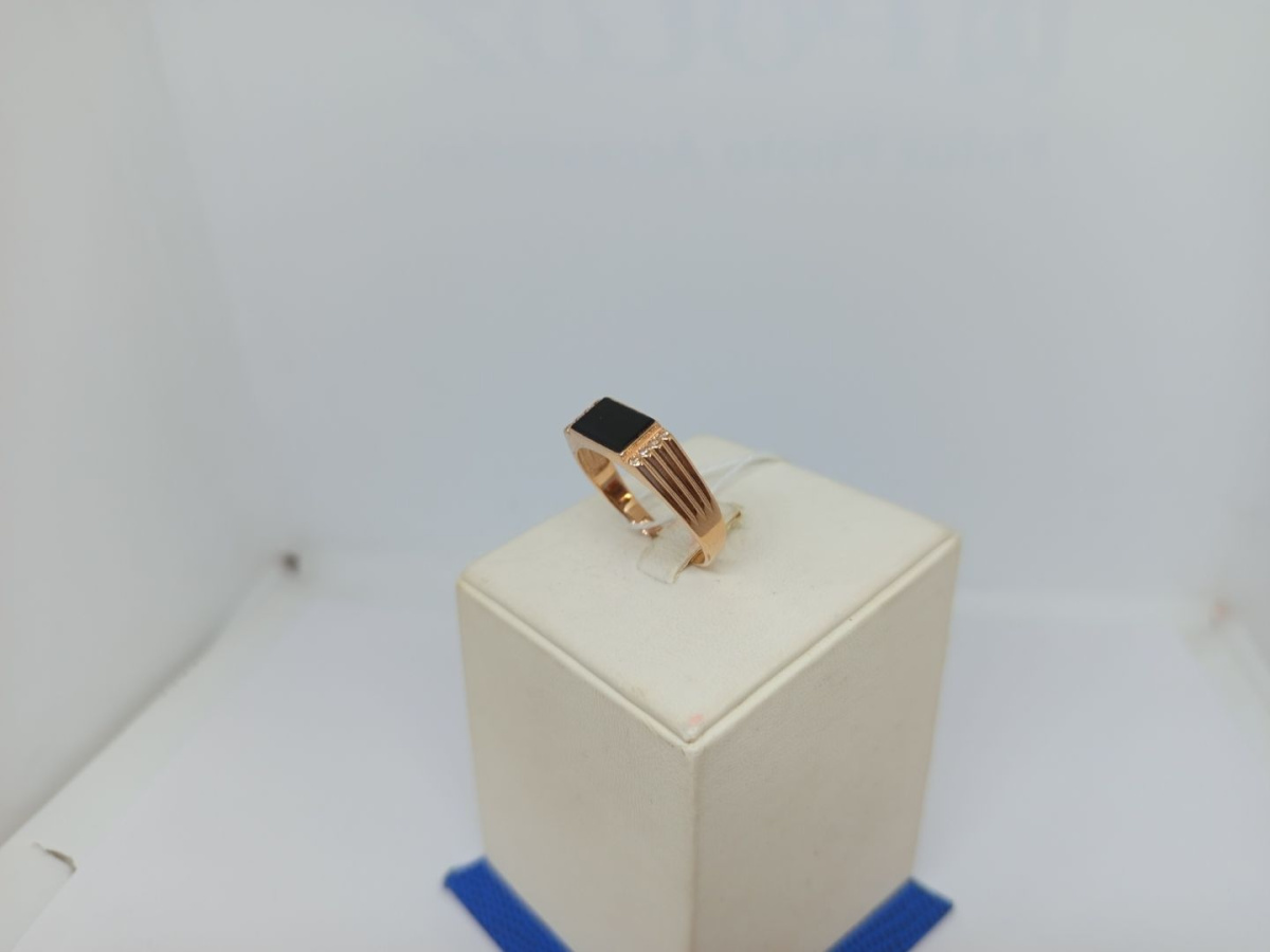 ПЕЧКМИ585 ПЕЧАТКА С КАМНЯМИ (Au 585)