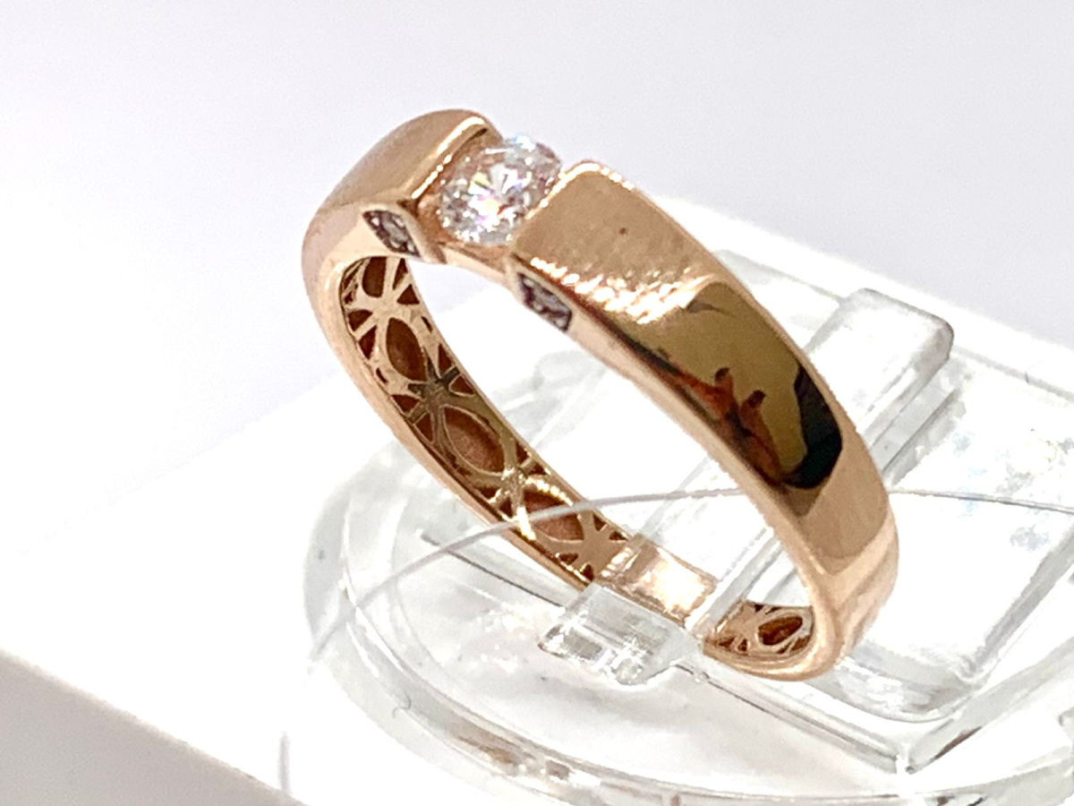 КОЛЬЦО С КАМНЕМ (Au 585)