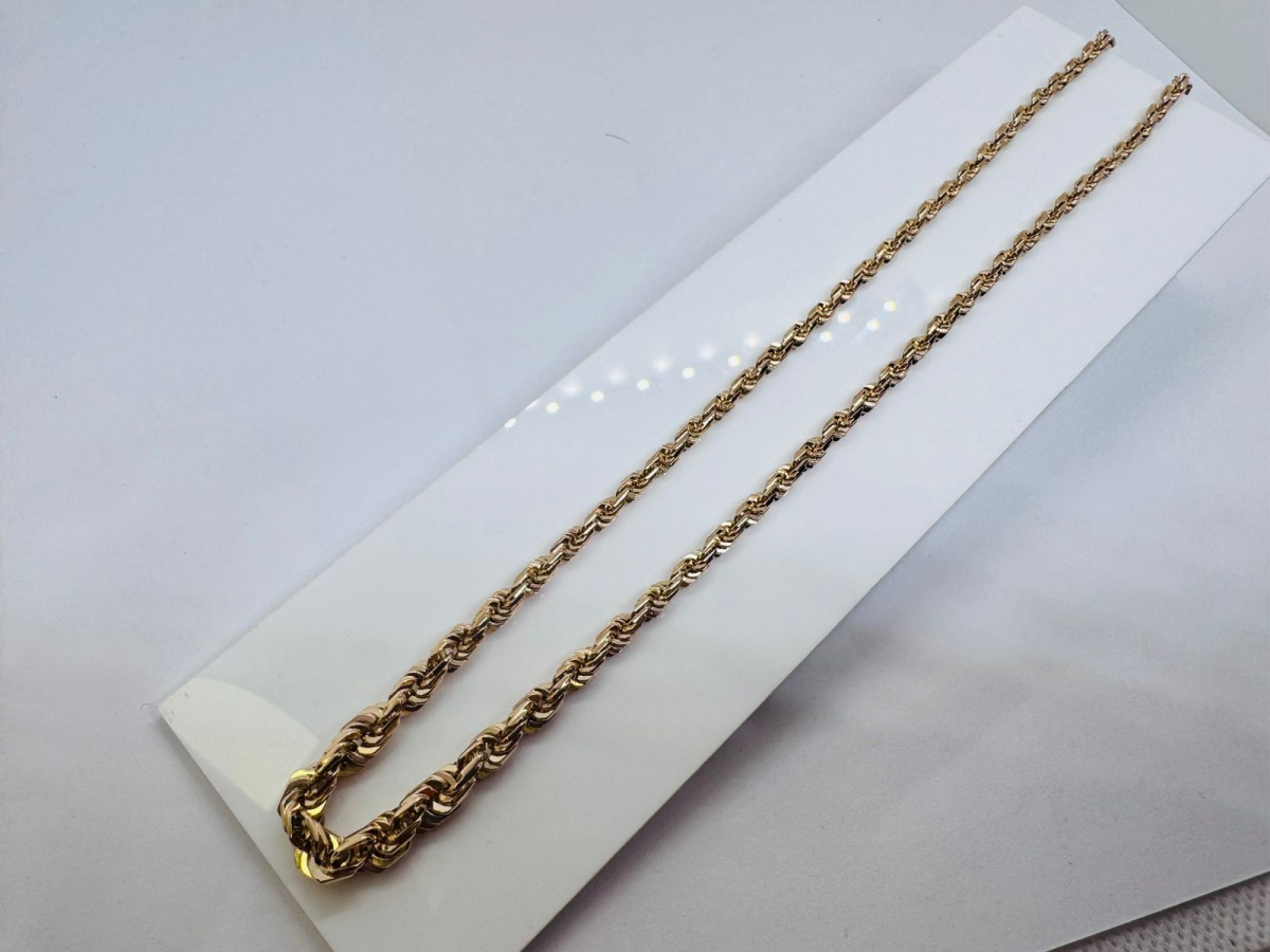 ЦЕПЬ ПОЛНОВЕСНАЯ Веревка (Au 585)