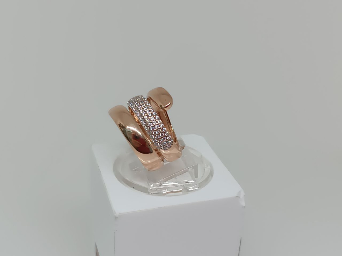 КОЛКМИ585 КОЛЬЦО С КАМНЯМИ (Au 585)