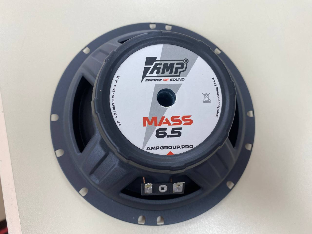 Автоакустика передняя AMP MASS 6.5
