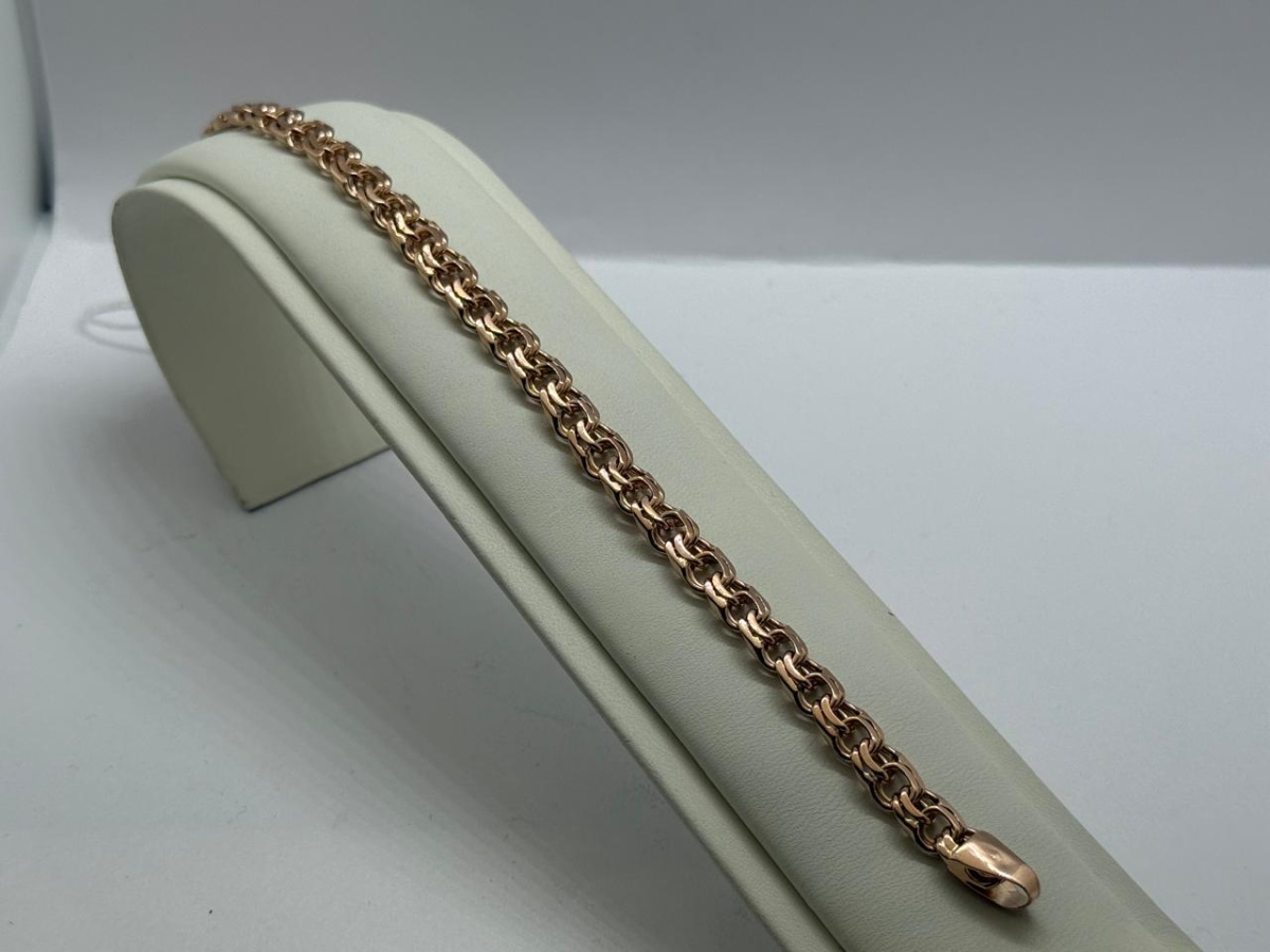 БРАСЛЕТ ПОЛНОВЕСНЫЙ Бисмарк (Au 585)