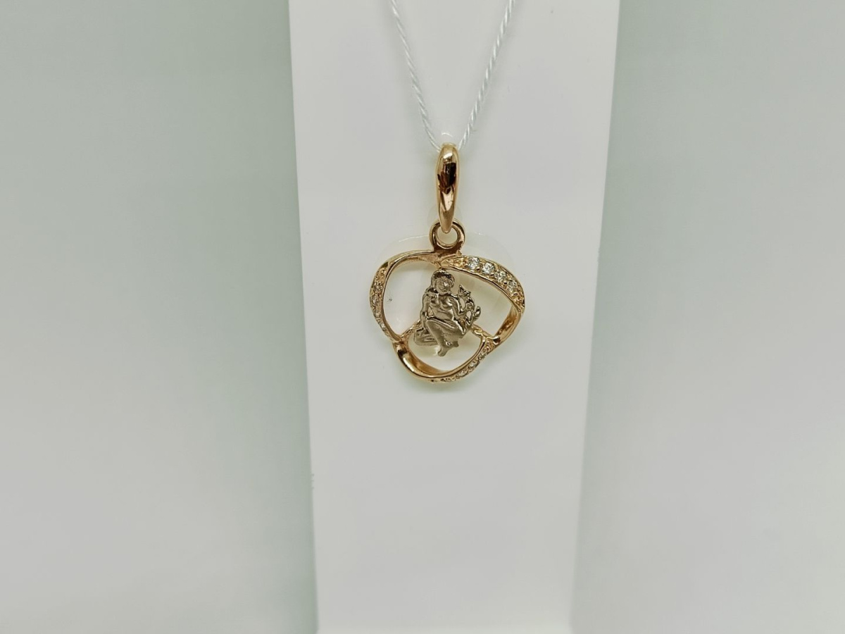 ПОДВЕСКА С КАМНЯМИ (Au 585)