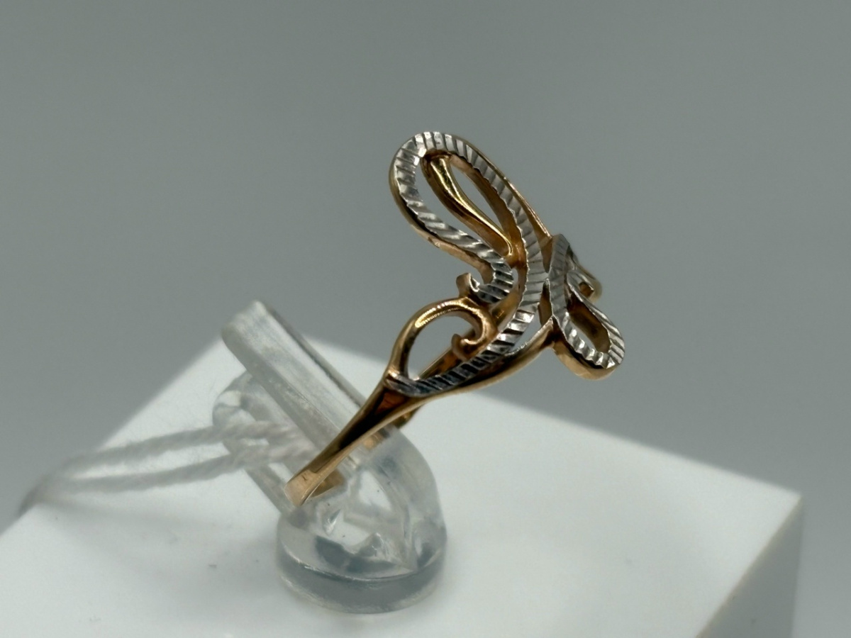 КОЛБКМ585 КОЛЬЦО БЕЗ КАМНЯ (Au 585)