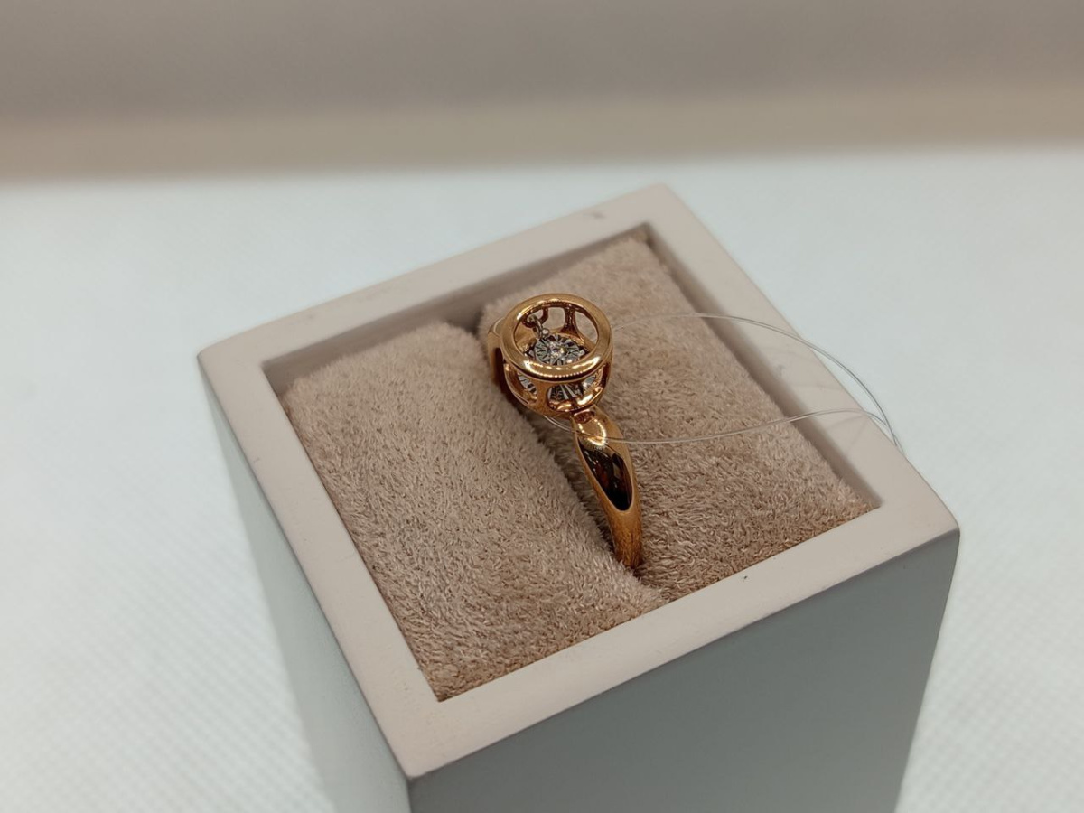 КОЛЬЦО БРИЛЛИАНТ (Au 585)