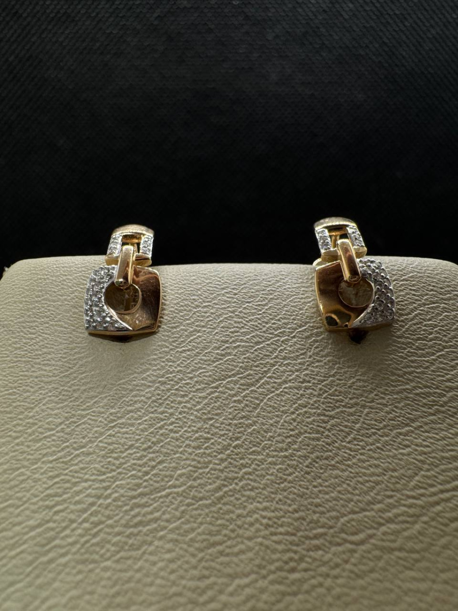 СЕРЬГИ С КАМНЯМИ (Au 585)