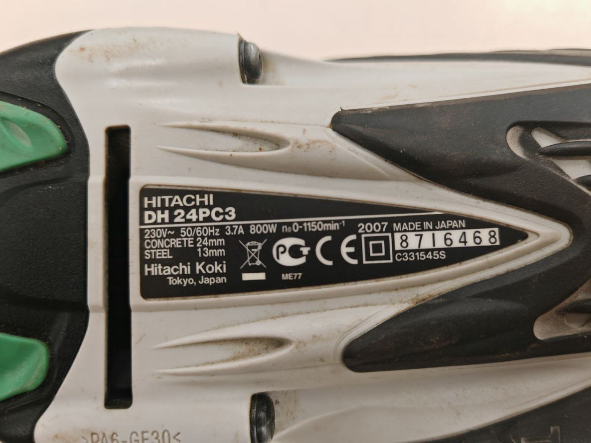 Перфоратор HITACHI DH24PC3