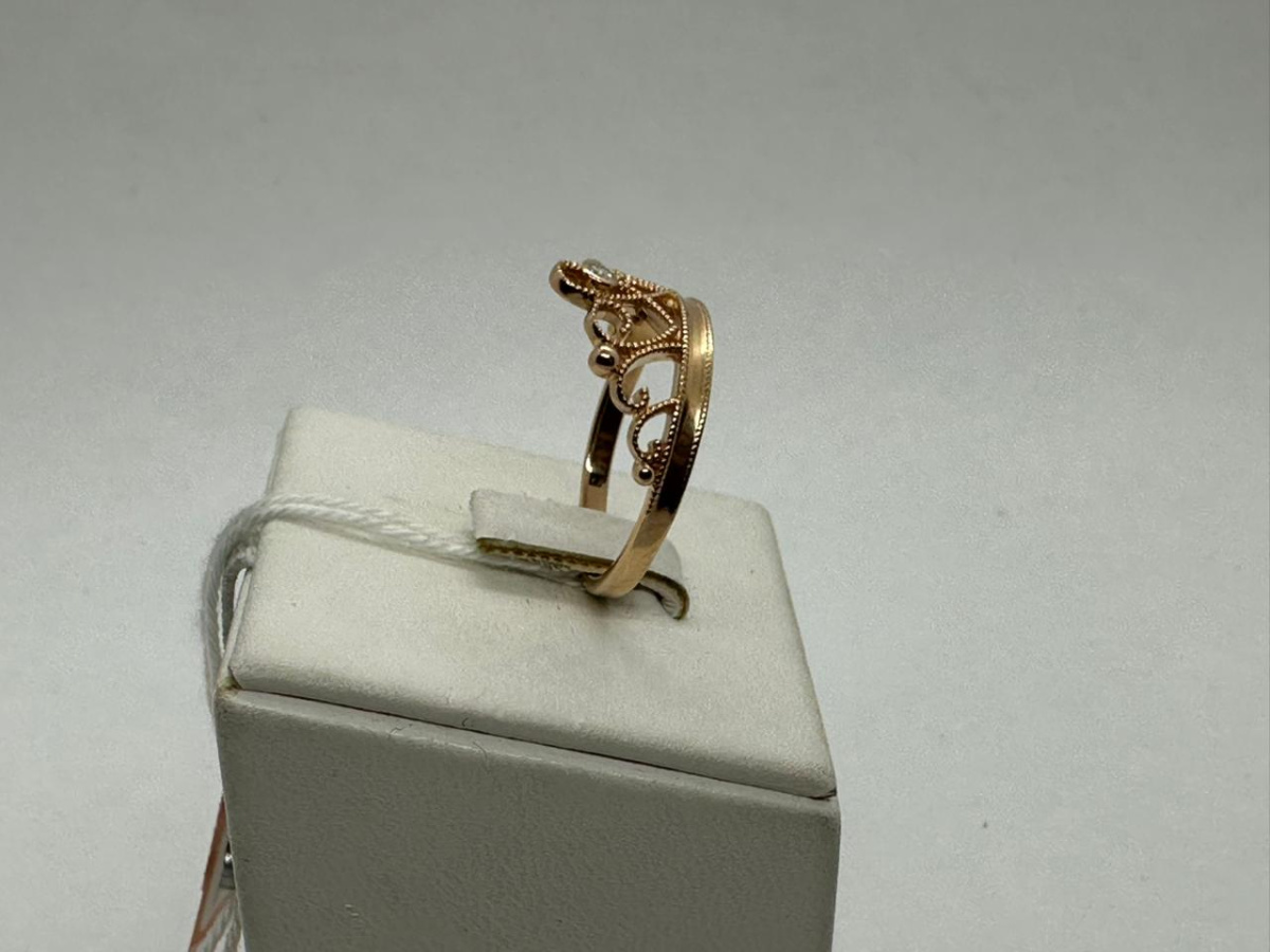 КОЛЬЦО БРИЛЛИАНТ Au 585