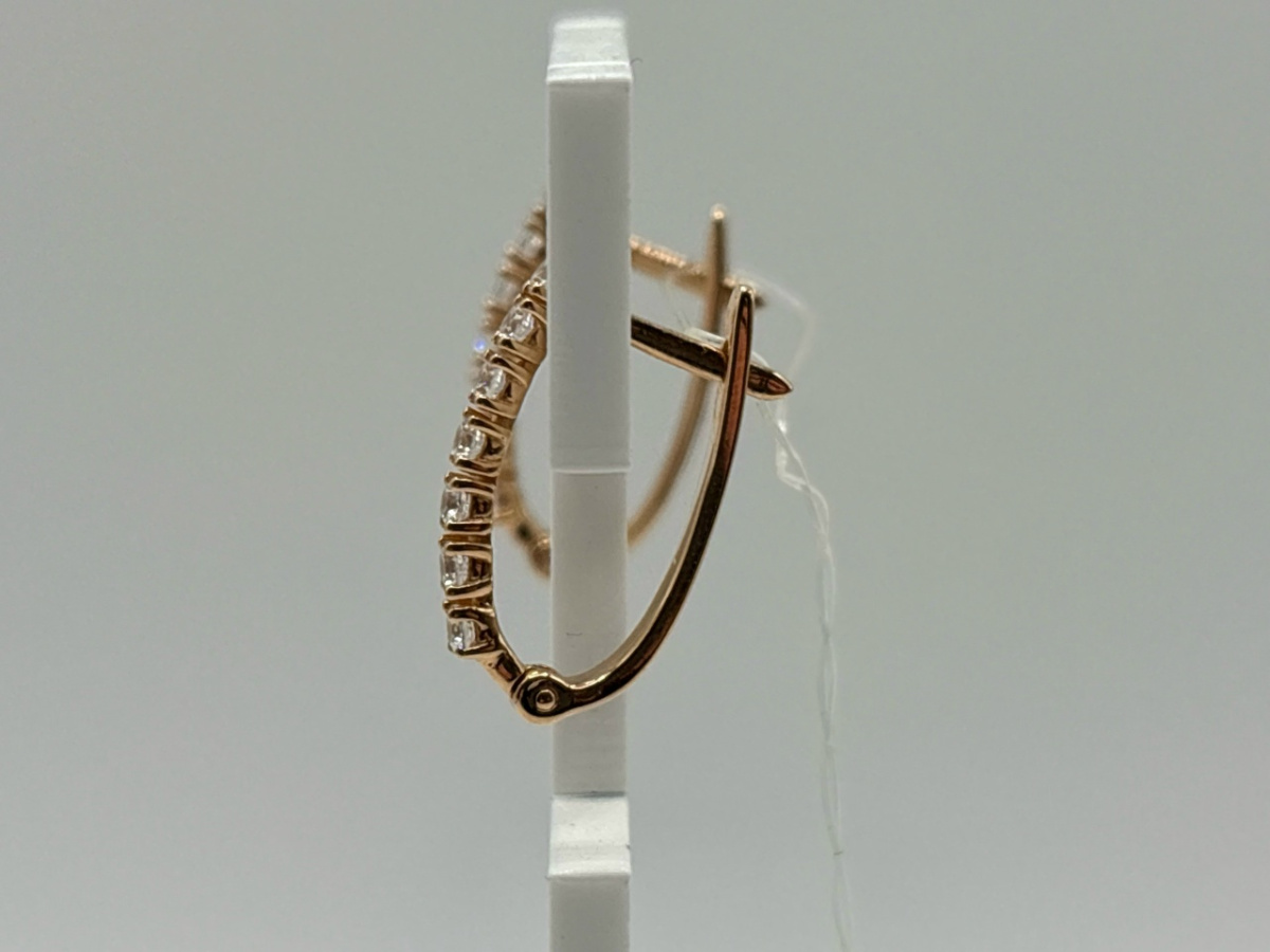 СЕРЬГИ С КАМНЯМИ (Au 585)