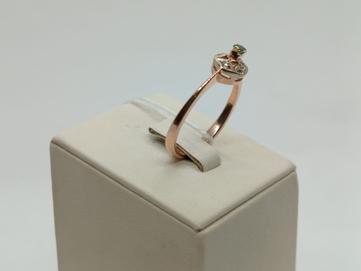 КОЛЬЦО БРИЛЛИАНТ Au 585