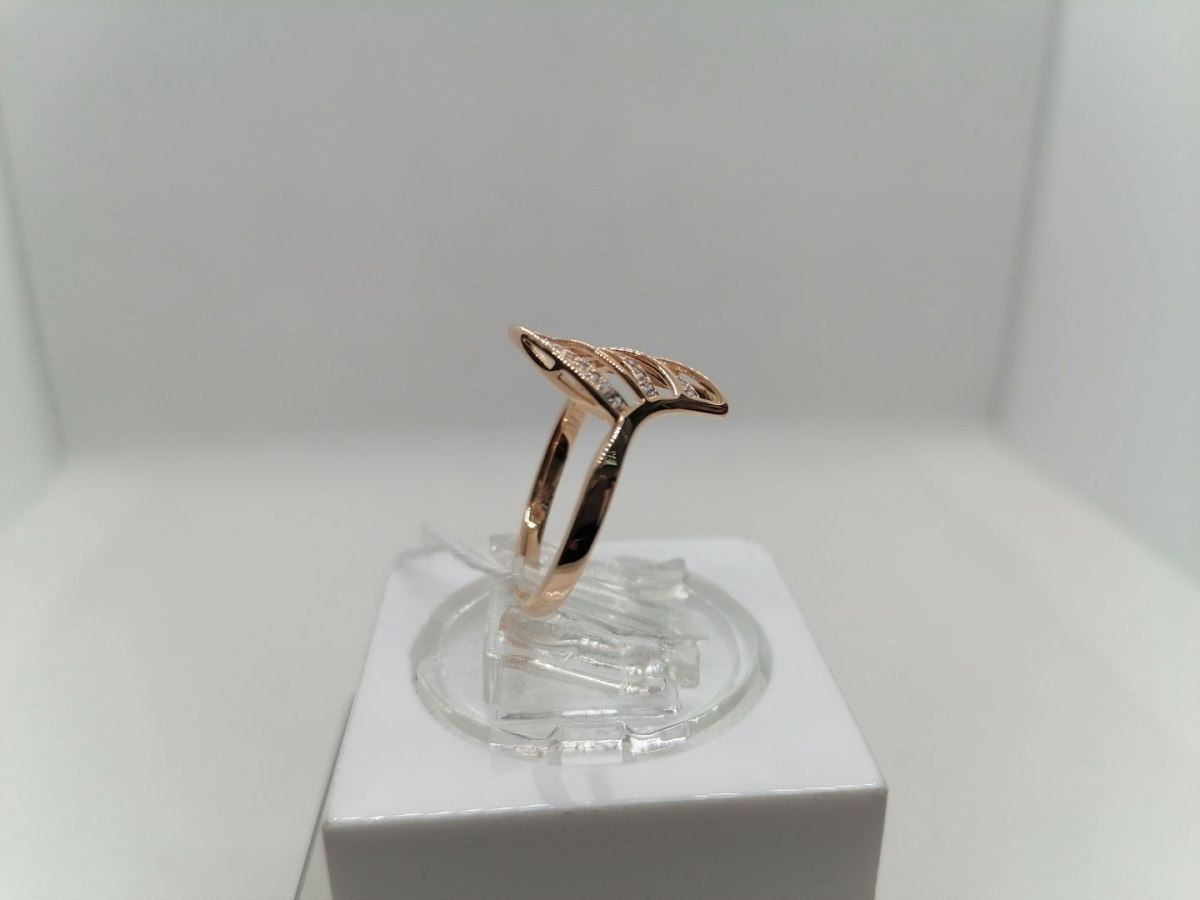 КОЛКМИ585 КОЛЬЦО С КАМНЯМИ (Au 585)