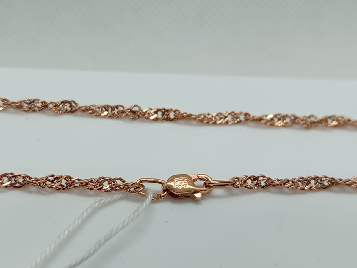 ЦЛСИ585 ЦЕПЬ ПОЛНОВЕСНАЯ Сингапур (Au 585)