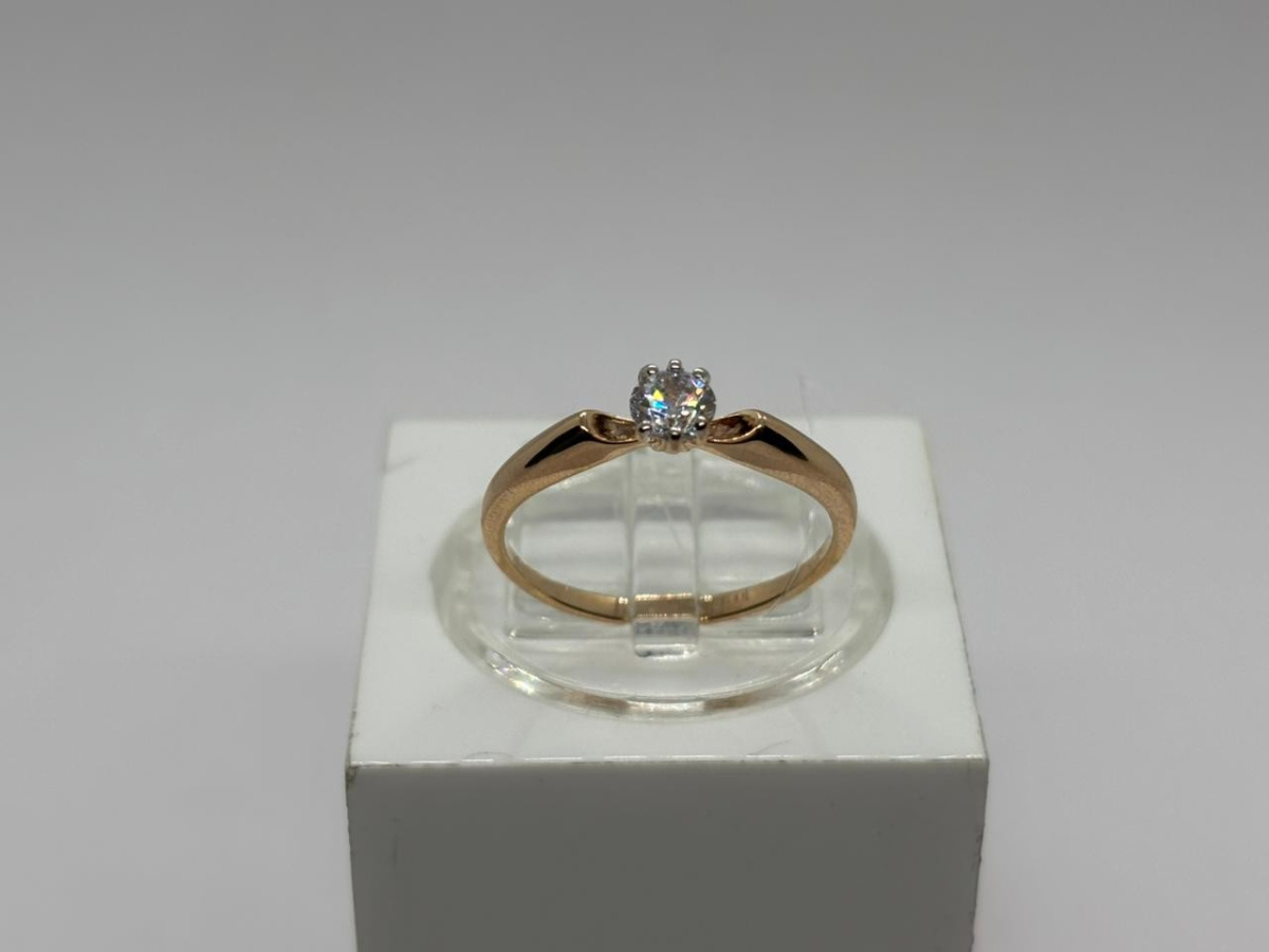 КОЛЬЦО С КАМНЕМ (Au 585)