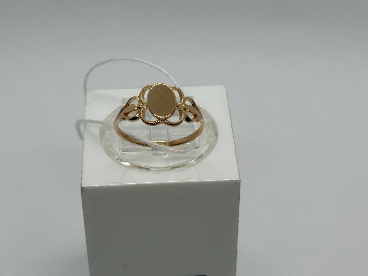 КОЛБКМ585 КОЛЬЦО БЕЗ КАМНЯ (Au 585)