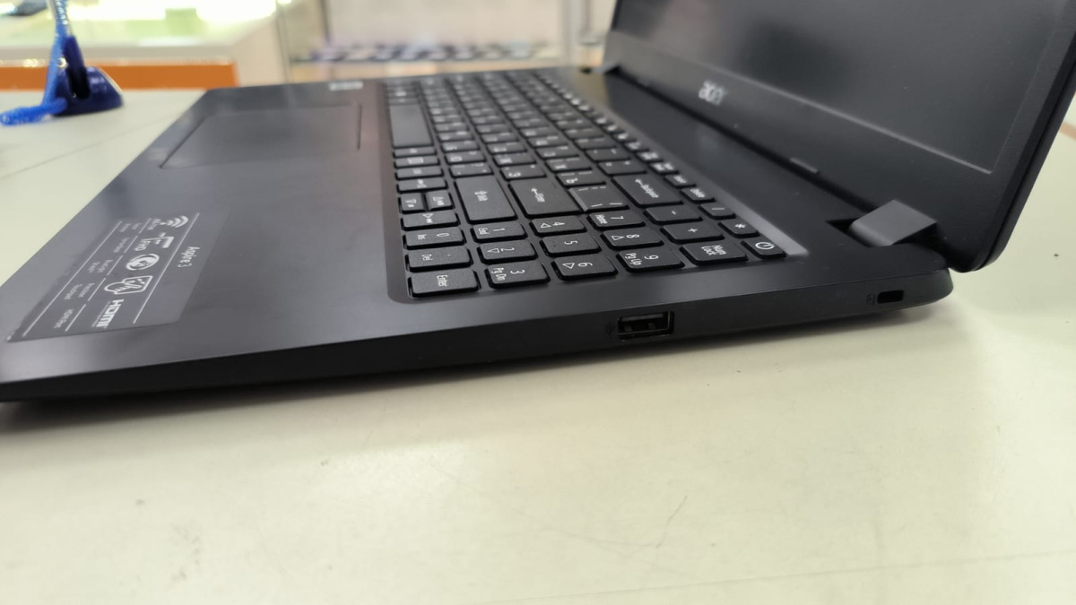 Ноутбук Acer Aspire A315-56; Core i3-1005G1, Intel UHD Graphics, 4 Гб, 256 Гб, Нет