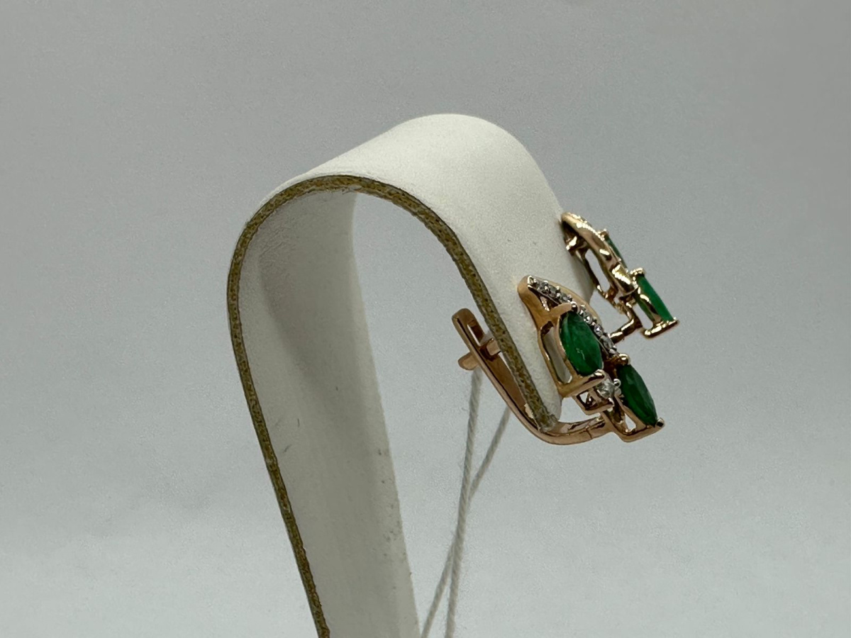 СЕРЬГИ БРИЛЛИАНТ (Au 585)