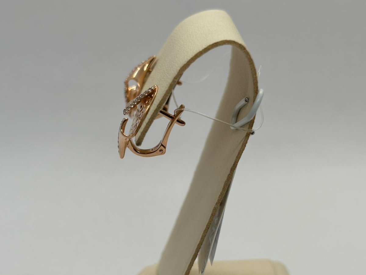 СЕРЬГИ С КАМНЯМИ (Au 585)