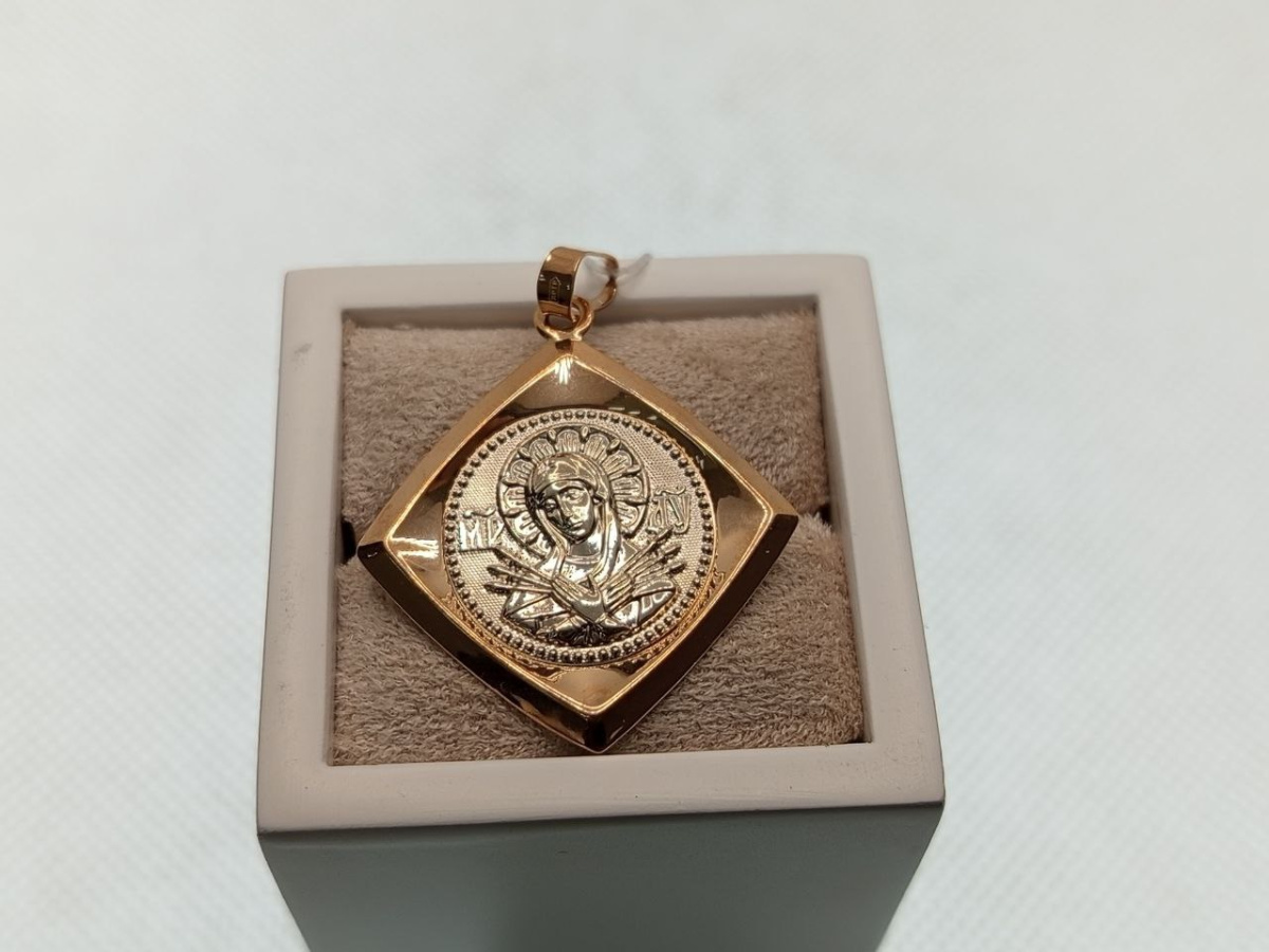 ПОДВЕСКА ИКОНА без камня (Au 585)
