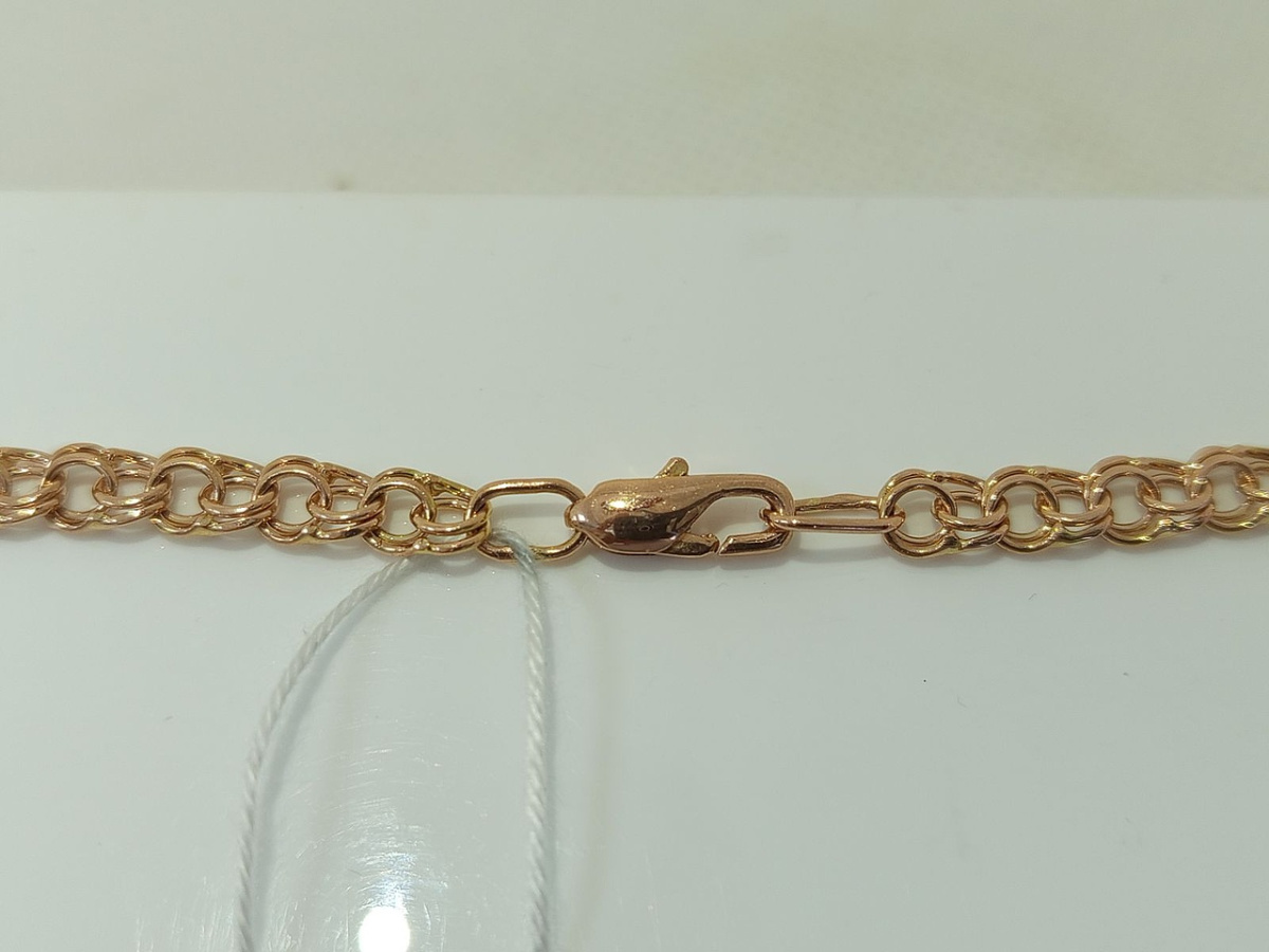 ЦЕПЬ ПОЛНОВЕСНАЯ Бисмарк (Au 585)