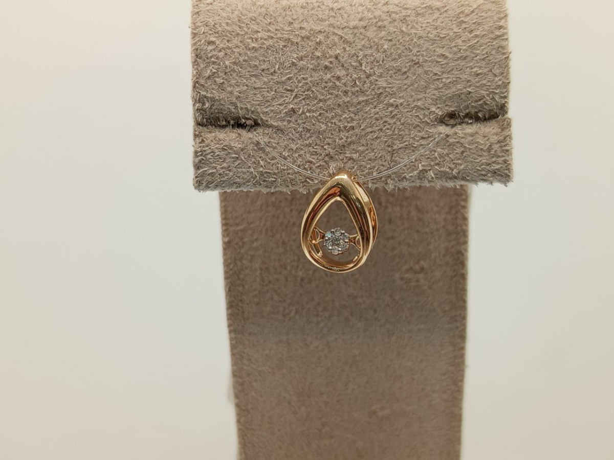 ПОДВЕСКА БРИЛЛИАНТ (Au 585)