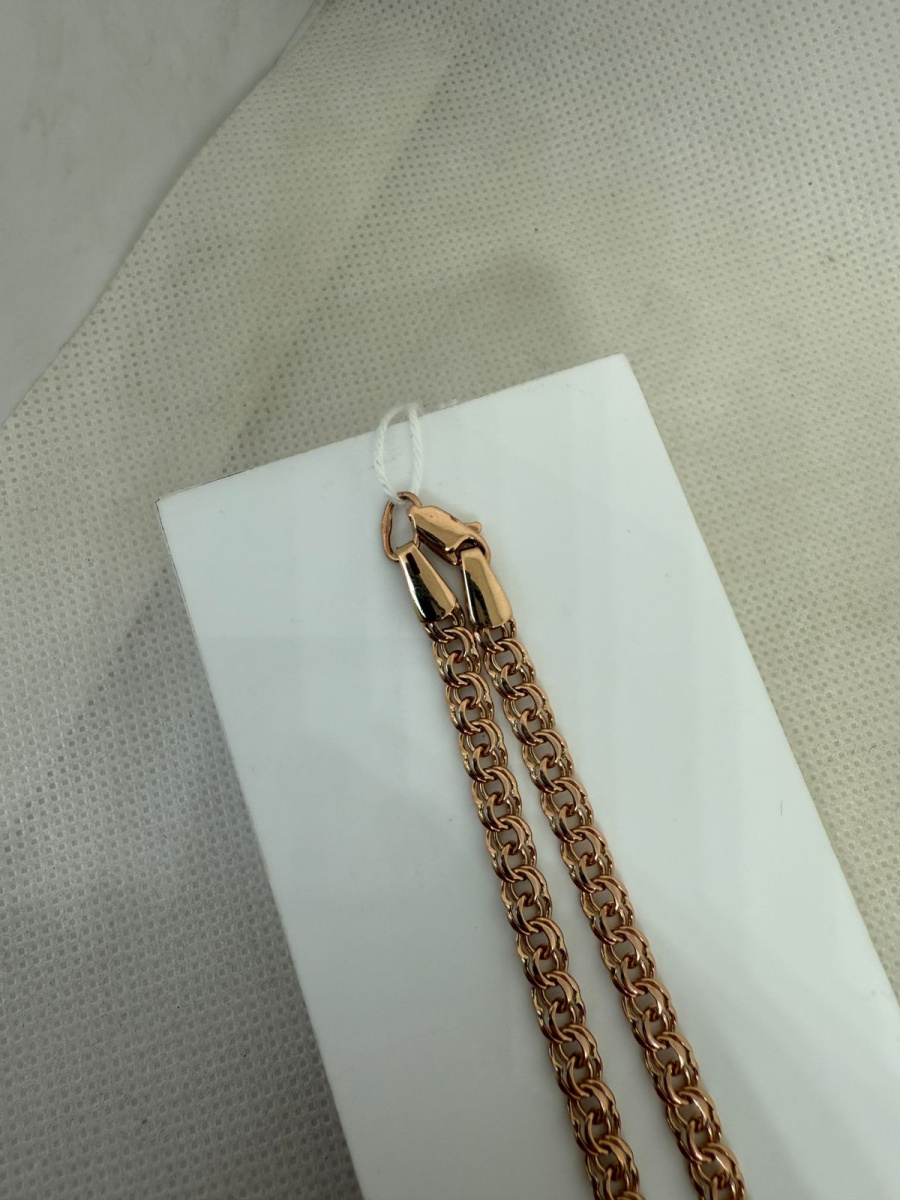 ЦЛБС585 ЦЕПЬ ПОЛНОВЕСНАЯ Бисмарк (Au 585) ЦЛБС585 ЦЕПЬ ПОЛНОВЕСНАЯ Бисмарк (Au 585)