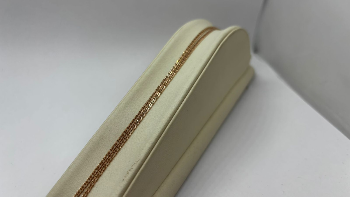 ЦЛР3585 ЦЕПЬ ПОЛНОВЕСНАЯ Ромб тройной (Au 585)