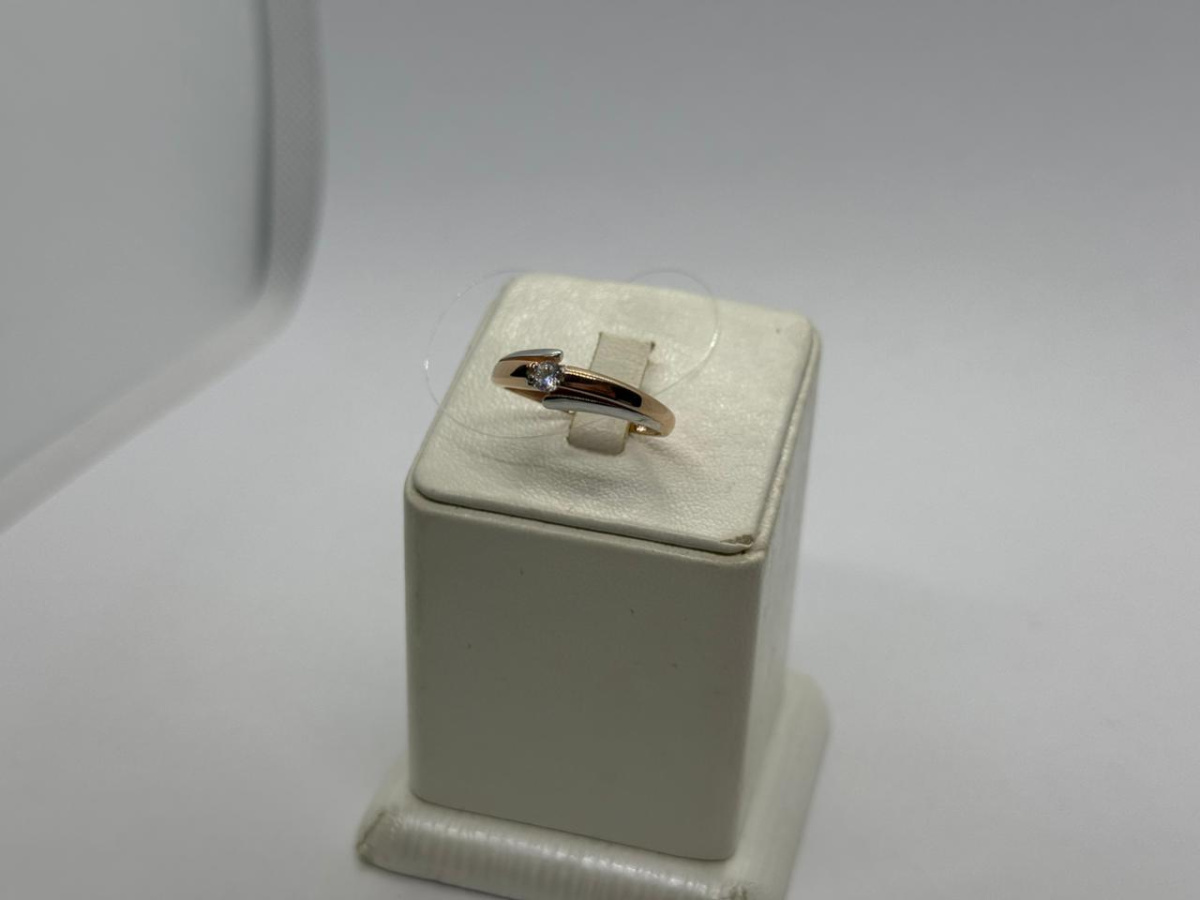 КОЛЬЦО С КАМНЕМ (Au 585)