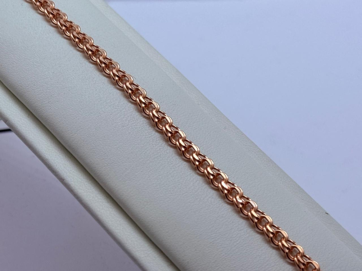 НБ 12-316ПГ БРАСЛЕТ ПУСТОТЕЛЫЙ (Au 585)