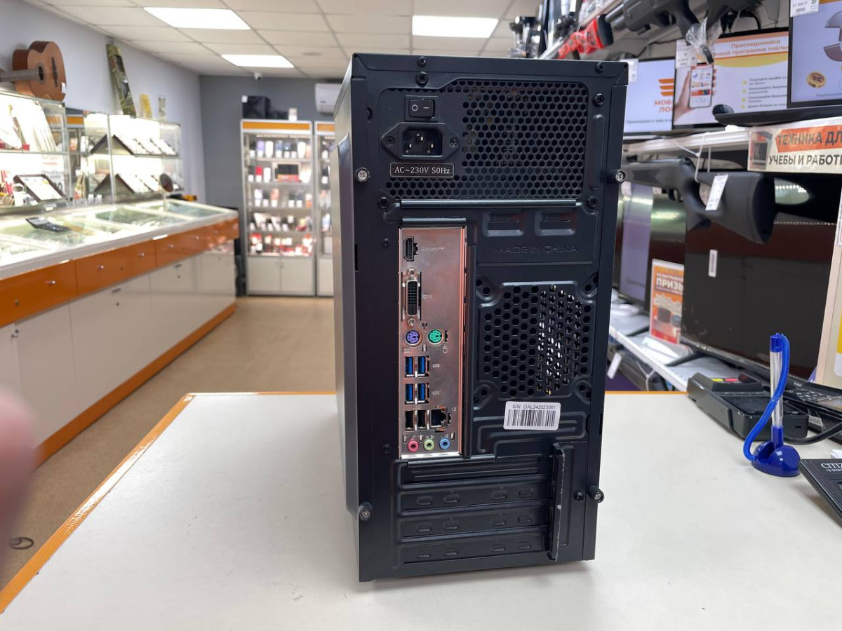 Системный блок DEXP; Ryzen 5 5600G, AMD Graphics, 16 Гб, 128 Гб, Нет