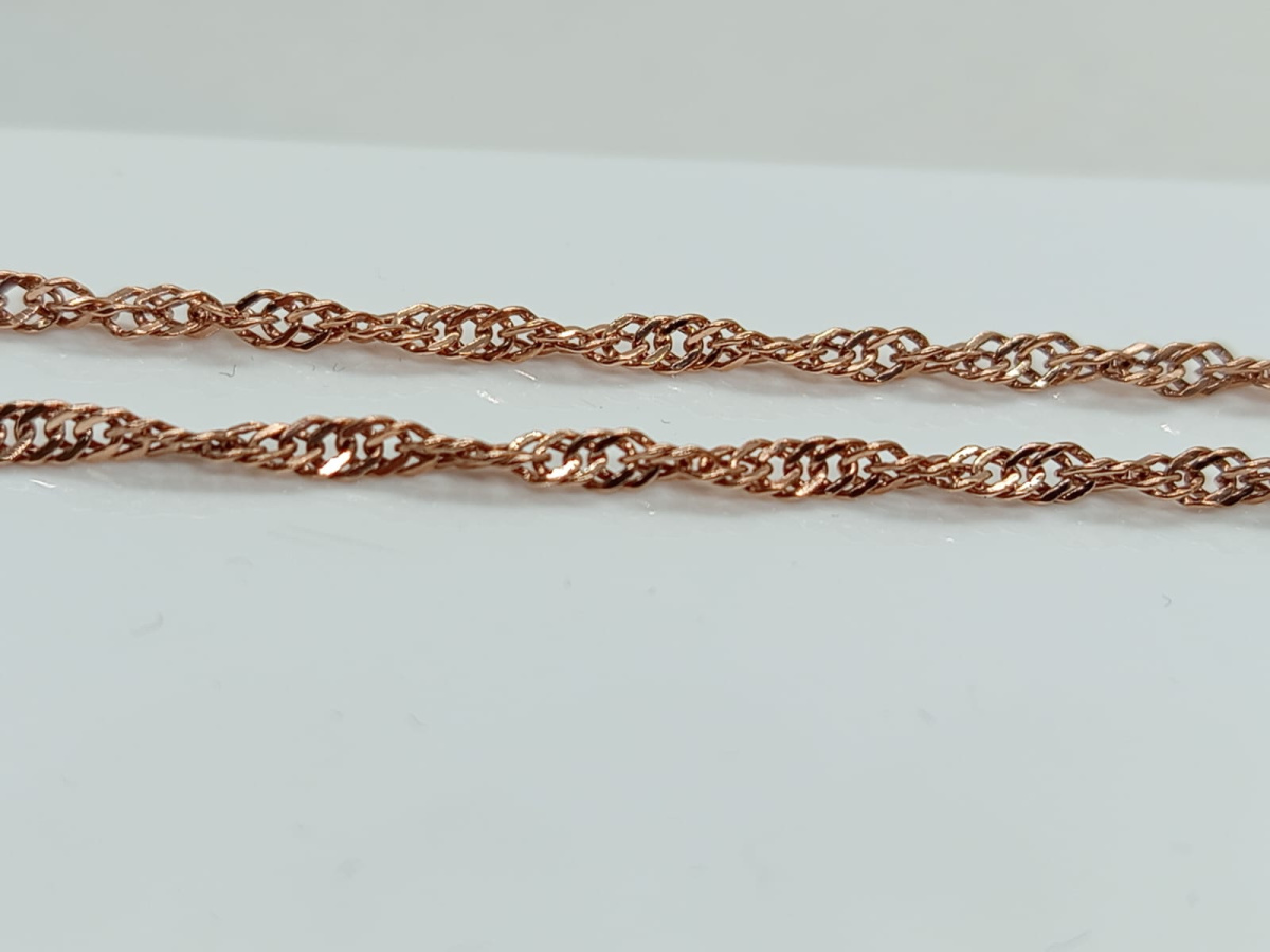 ЦЛСИ585 ЦЕПЬ ПОЛНОВЕСНАЯ Сингапур (Au 585)