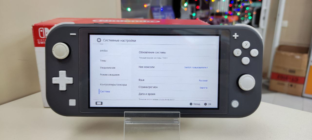 Игровая приставка Nintendo Switch Lite