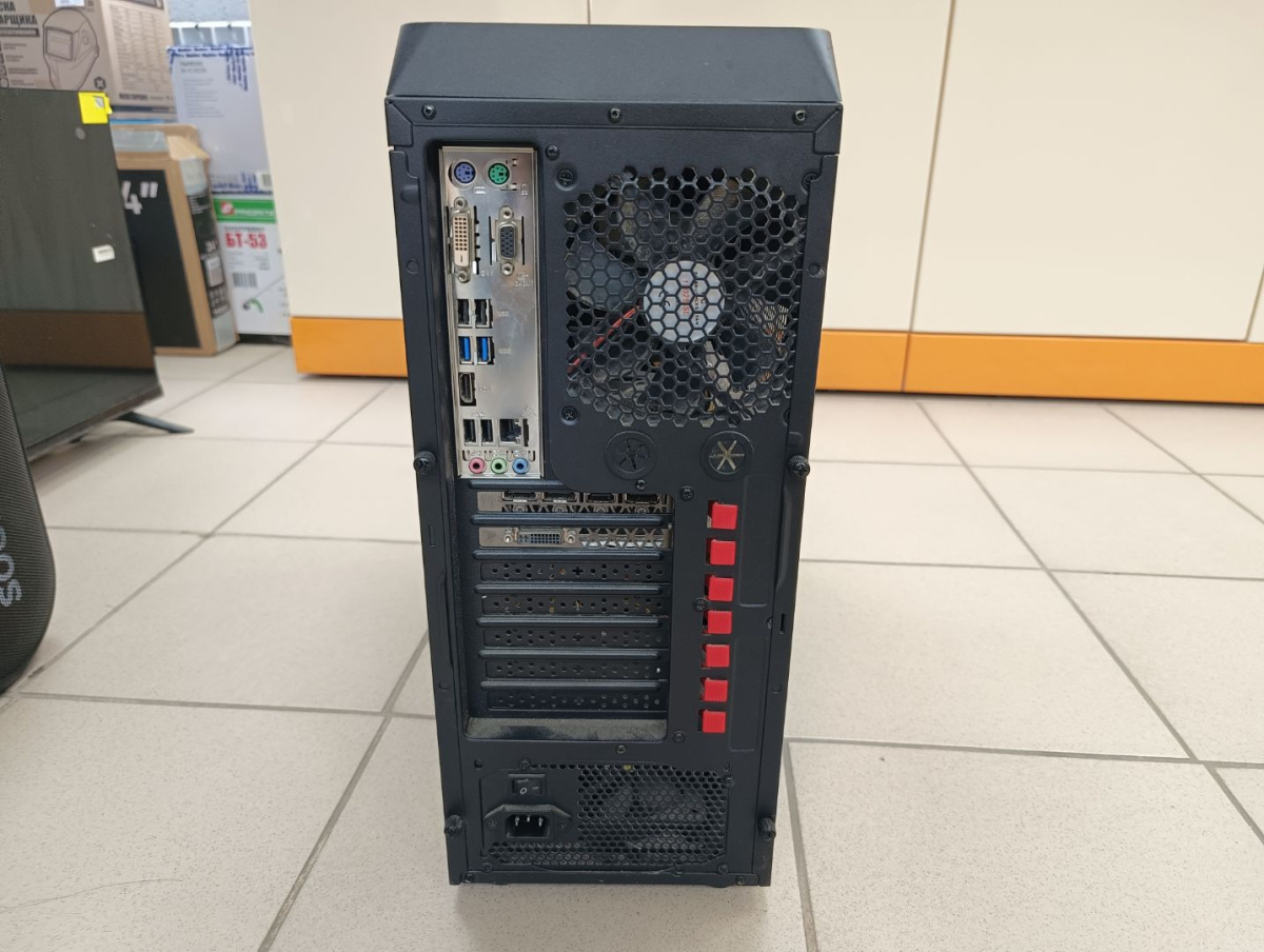 Системный блок ASUS; Core i5-4460, Radeon RX 460, 8 Гб, 120 Гб, 1 Tb