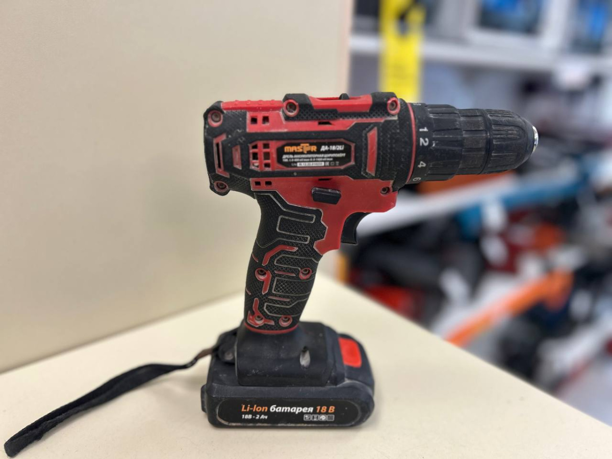 Шуруповерт Master ДА-18/2Li