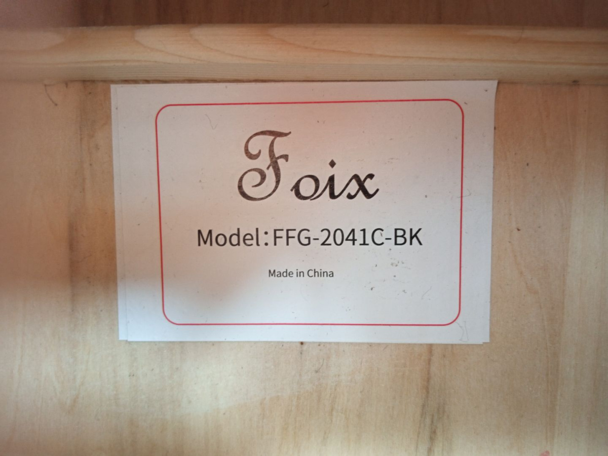 Гитара акустическая Foix FFG-204C-BK