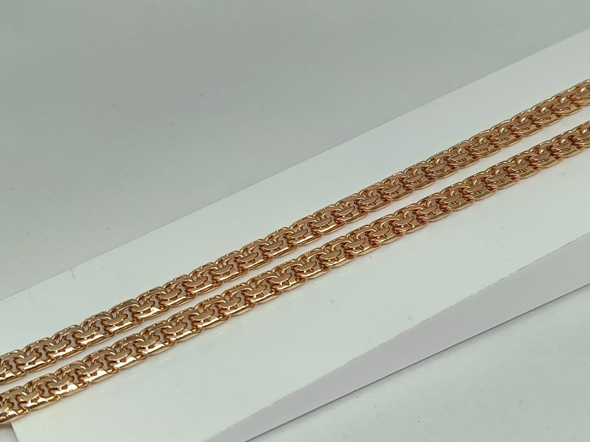 ЦЛБС585 ЦЕПЬ ПОЛНОВЕСНАЯ Бисмарк (Au 585)