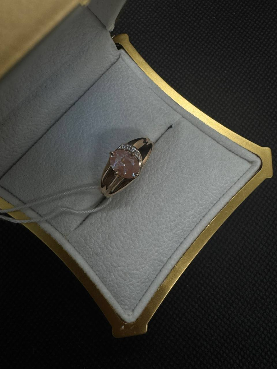 КОЛКМИ585 КОЛЬЦО С КАМНЯМИ (Au 585)