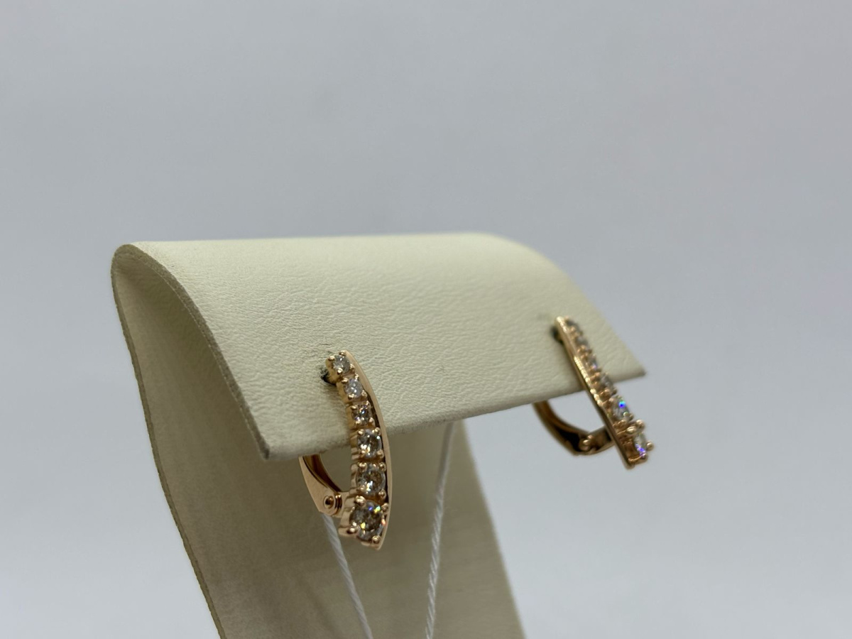 СЕРЬГИ БРИЛЛИАНТ (Au 585)