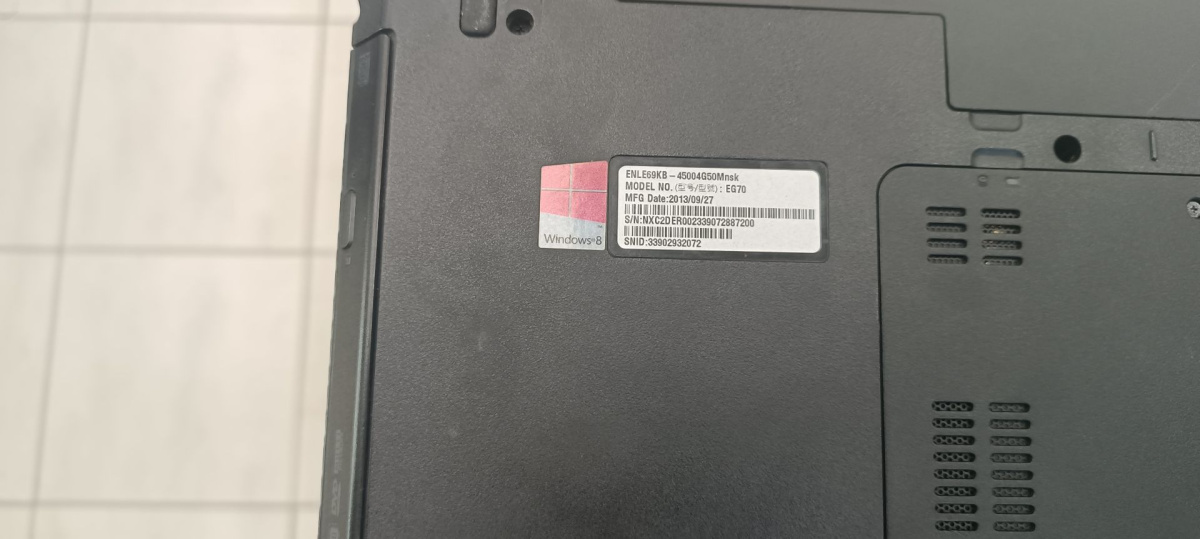 Ноутбук PACKARD BELL EasyNote TE69KB; A4-5000, Radeon HD 8330, 4 Гб, Нет, 500 Гб