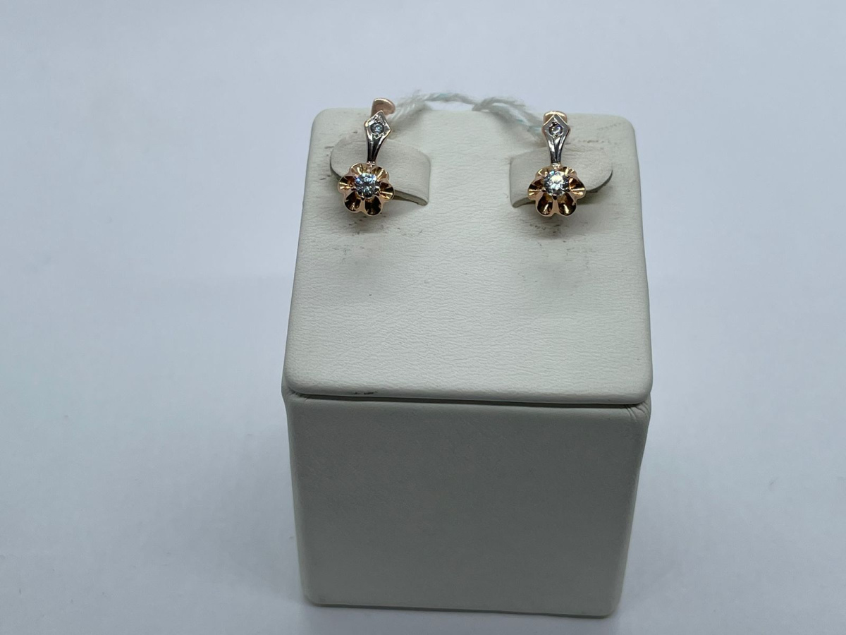 СКМИ585 СЕРЬГИ С КАМНЯМИ (Au 585) СКМИ585 СЕРЬГИ С КАМНЯМИ (Au 585)