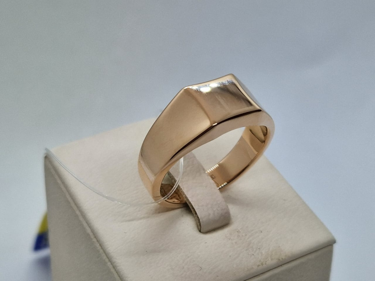 01-0064 КОЛЬЦО ПЕЧАТКА без камня (Au 585) 01-0064 КОЛЬЦО ПЕЧАТКА без камня (Au 585)