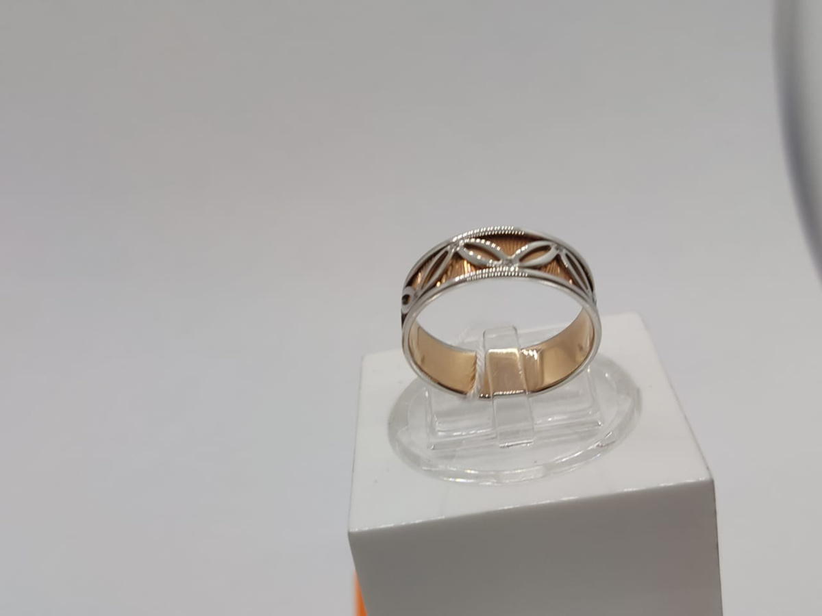 КОЛКМИ585 КОЛЬЦО С КАМНЯМИ (Au 585)