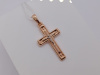 ПОДВЕСКА КРЕСТ БЕЗ КАМНЯ (Au 585)