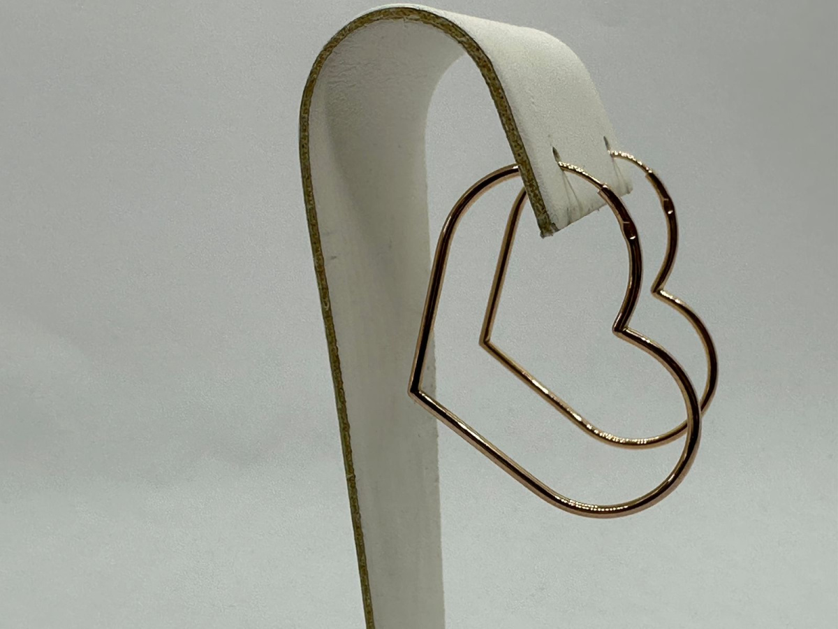 СБКМ585 СЕРЬГИ БЕЗ КАМНЯ (Au 585)